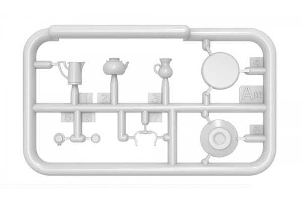 Збірні фігури - Меблі східно-європейського дому (MiniArt 35584) 1/35