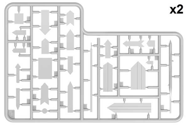 Дорожные Знаки 2-й Мировой Войны Италия (MiniArt 35611) 1/35