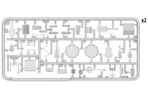 Музыкальные инструменты (MiniArt 35622) 1/35