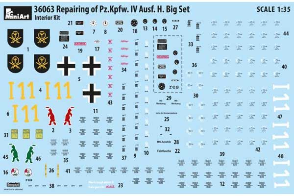 Ремонт Pz.Kpfw. IV Ausf. H (MiniArt 36063) 1/35