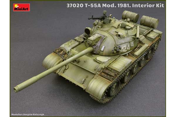 T-55A Мод. 1981 (MiniArt 37020) 1/35