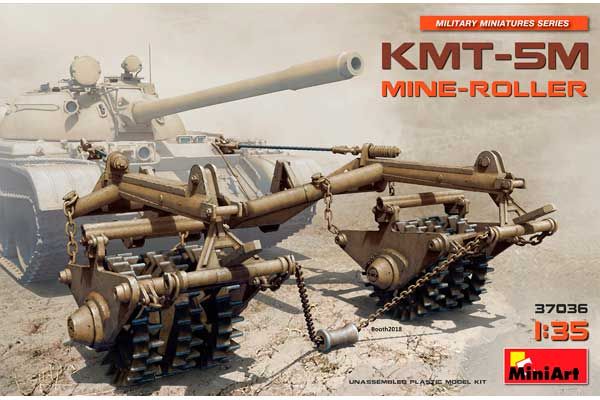 Колейный Минный Трал КМТ-5М (MiniArt 37036) 1/35