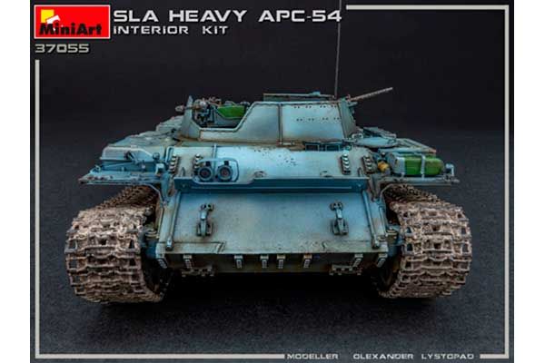 Тяжелый БТР-54 Армии Южного Ливана (MiniArt 37055) 1/35