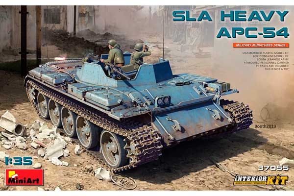 Тяжелый БТР-54 Армии Южного Ливана (MiniArt 37055) 1/35 Тяжелый БТР-54 Армии Южного Ливана (MiniArt 37055) 1/35