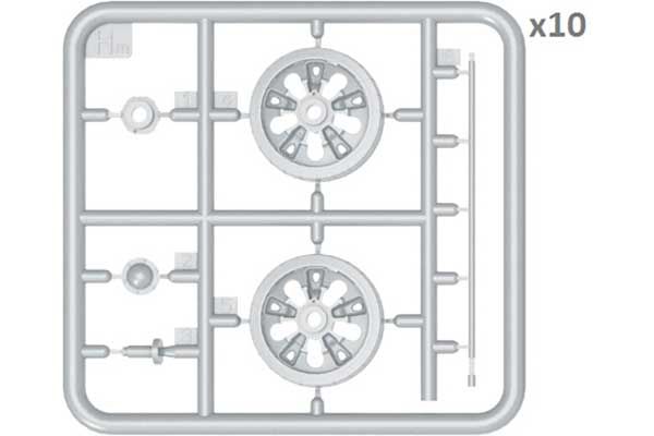 Набір Катків для Танків T-54, T-55 (Ранніх Модифікацій) (MiniArt 37056) 1/35