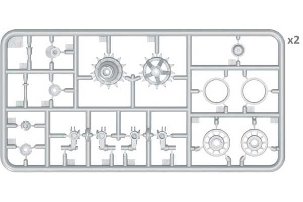 Набір Катків для Танків T-54, T-55 (Ранніх Модифікацій) (MiniArt 37056) 1/35
