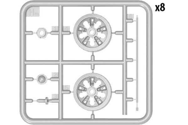 Набір Катків для Танків T-55/T-55A (MiniArt 37058) 1/35