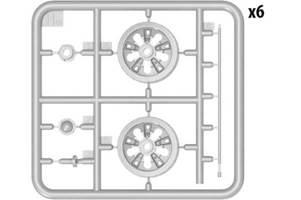 Набір Катків для Танків T-62 (MiniArt 37060) 1/35