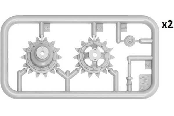 Набір Катків для Танків T-62 (MiniArt 37060) 1/35