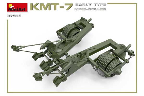 Колійний Мінний Трал КМТ-7 Раннього Типу (MiniArt 37070) 1/35