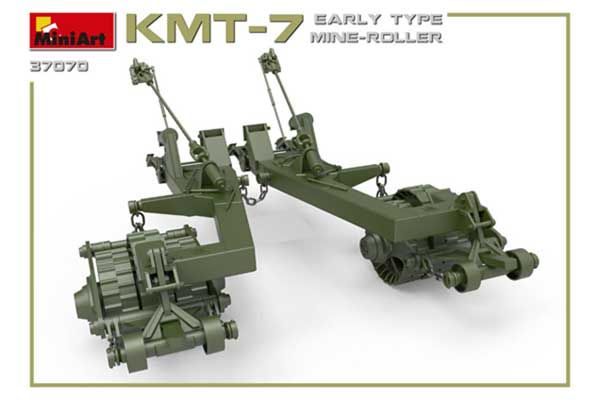 Колійний Мінний Трал КМТ-7 Раннього Типу (MiniArt 37070) 1/35