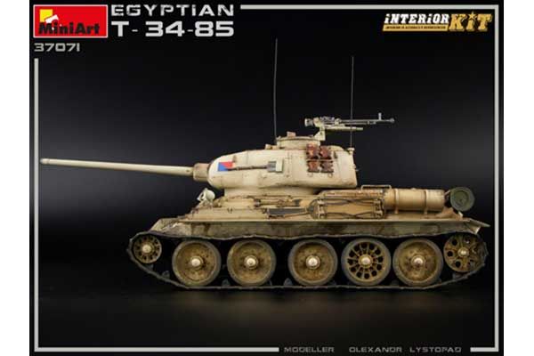 Египетский T-34/85 (MiniArt 37071) 1/35