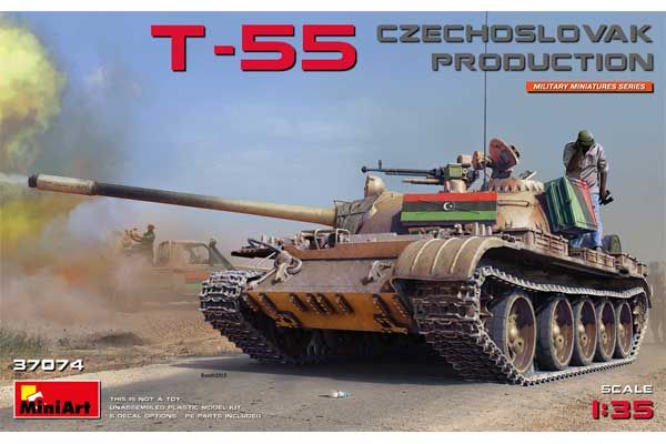 Т-55 Чехословацкого Производства (MiniArt 37074) 1/35