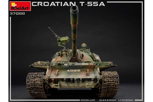 Хорватский Т-55А (MiniArt 37088) 1/35