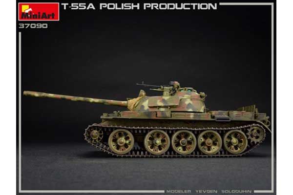 Т-55А Польского Производства (MiniArt 37090) 1/35