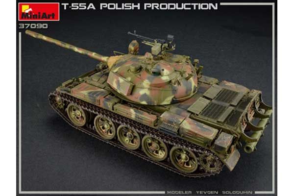 Т-55А Польского Производства (MiniArt 37090) 1/35