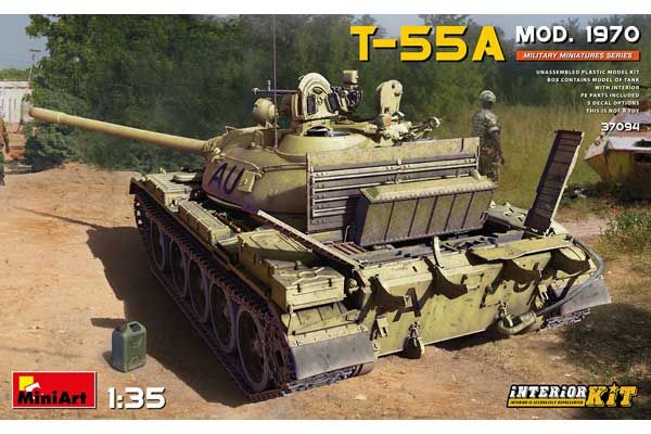 Т-55А мод. 1970 г. (MiniArt 37094) 1/35