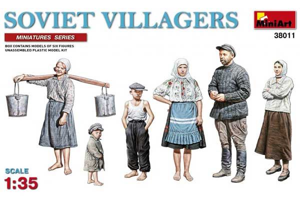 Советские сельские жители (MiniArt 38011) 1/35
