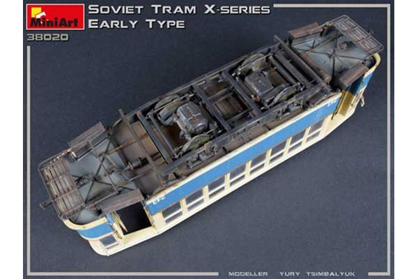 Советский Трамвай Серии-Х (Раннего Типа) (MiniArt 38020) 1/35