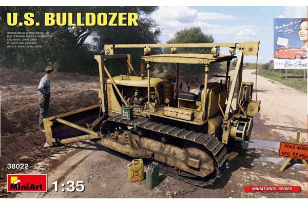 Американский Бульдозер (MiniArt 38022) 1/35