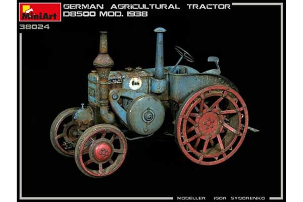 Немецкий сельскохозяйственный трактор D8500 мод.1938 г. (MiniArt 38024) 1/35