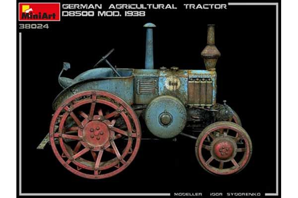 Немецкий сельскохозяйственный трактор D8500 мод.1938 г. (MiniArt 38024) 1/35