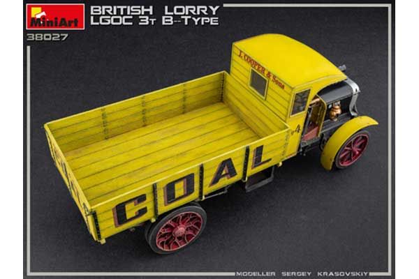 Британська Вантажівка 3т LGOC B-Type (MiniArt 38027) 1/35