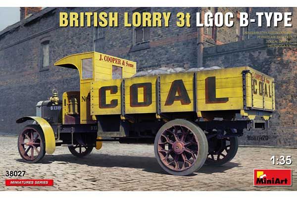 Британский Грузовик 3т LGOC B-Type (MiniArt 38027) 1/35