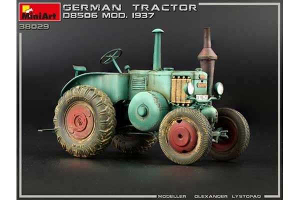 Немецкий трактор D8506 мод. 1937 (MiniArt 38029) 1/35