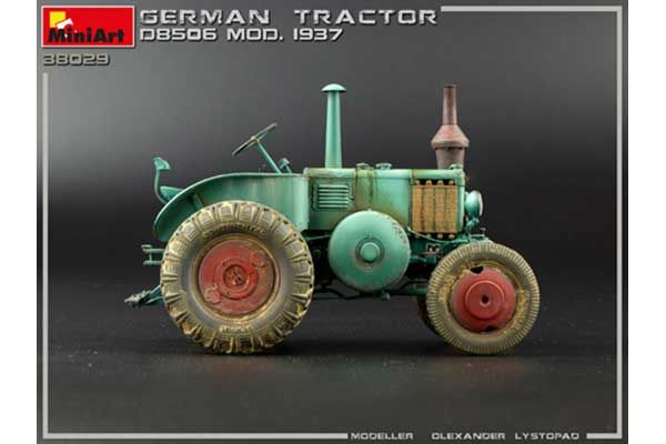 Німецький трактор D8506 мод. 1937 (MiniArt 38029) 1/35