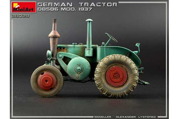 Німецький трактор D8506 мод. 1937 (MiniArt 38029) 1/35