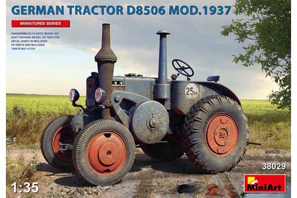 Немецкий трактор D8506 мод. 1937 (MiniArt 38029) 1/35
