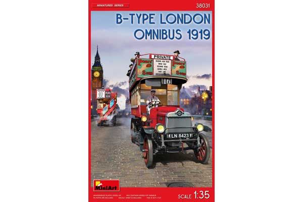 B-TYPE Лондонський Омнібус 1919 (MiniArt 38031) 1/35