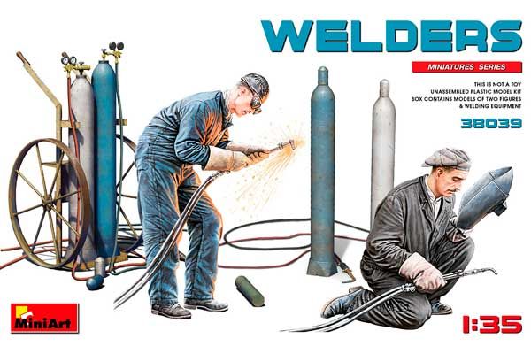 Сварщики (MiniArt 38039) 1/35