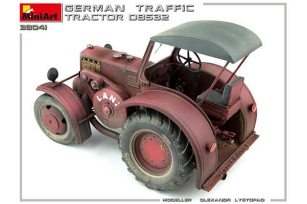 Немецкий транспортный трактор D8532 (MiniArt 38041) 1/35