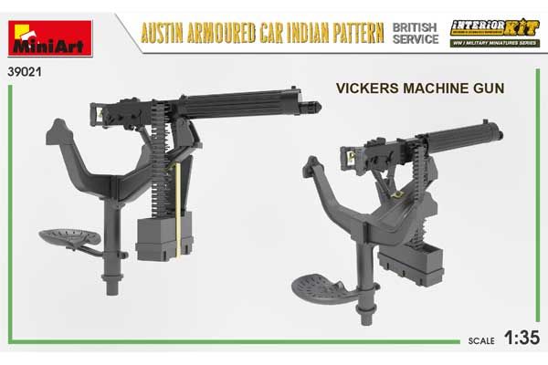 Бронеавтомобиль AUSTIN 3-ї серії. Індійський камуфляж. Британська служба (MiniArt 39021) 1/35