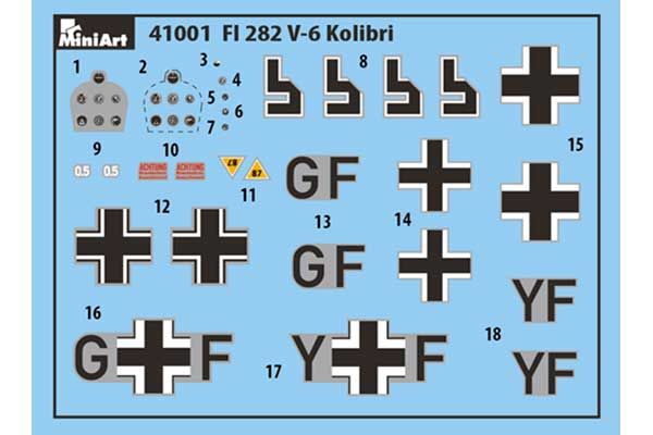Fl 282 V-6 Kolibri (MiniArt 41001) 1/35