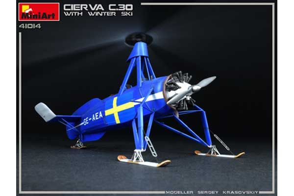 CIERVA C.30 с лыжами (MiniArt 41014) 1/35