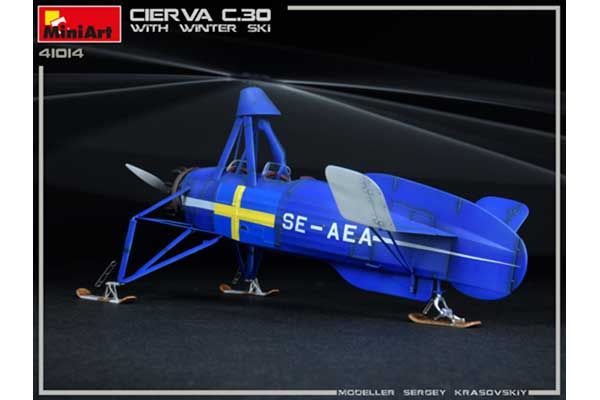 CIERVA C.30 с лыжами (MiniArt 41014) 1/35