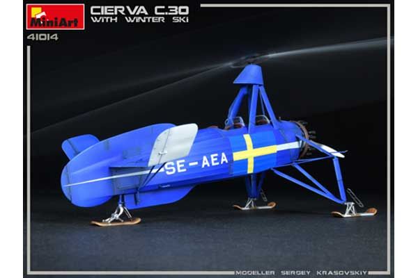 CIERVA C.30 с лыжами (MiniArt 41014) 1/35