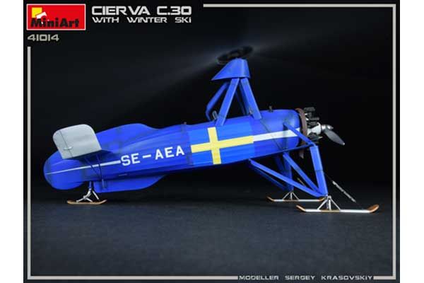 CIERVA C.30 с лыжами (MiniArt 41014) 1/35