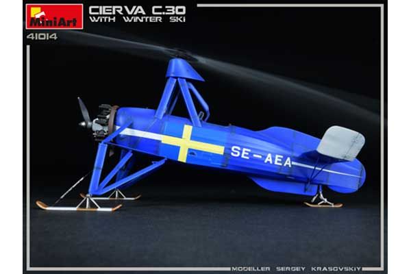 CIERVA C.30 с лыжами (MiniArt 41014) 1/35