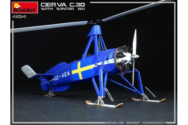 CIERVA C.30 с лыжами (MiniArt 41014) 1/35