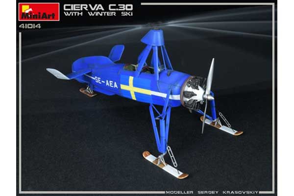 CIERVA C.30 с лыжами (MiniArt 41014) 1/35