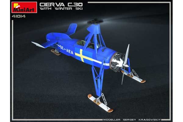 CIERVA C.30 с лыжами (MiniArt 41014) 1/35