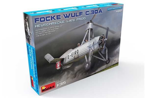 Focke Wulf FW C.30A “Heuschrecke” Позднего Производства (MiniArt 41018) 1/35