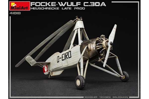 Focke Wulf FW C.30A “Heuschrecke” Позднего Производства (MiniArt 41018) 1/35