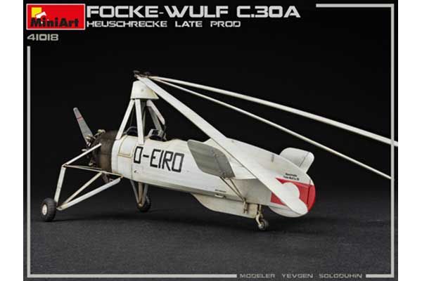 Focke Wulf FW C.30A “Heuschrecke” Позднего Производства (MiniArt 41018) 1/35