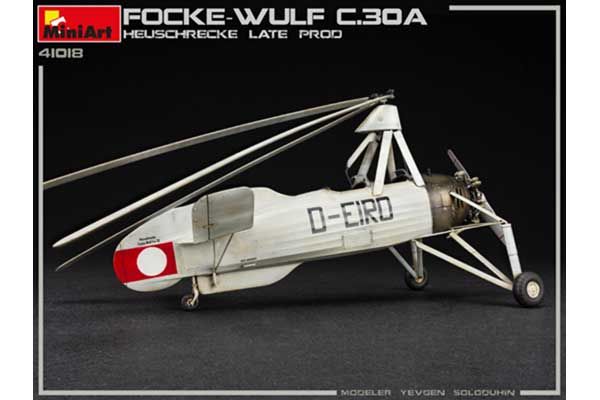 Focke Wulf FW C.30A “Heuschrecke” Позднего Производства (MiniArt 41018) 1/35