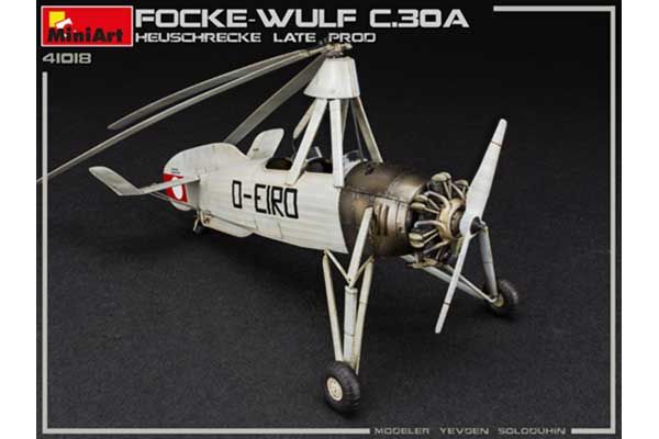 Focke Wulf FW C.30A “Heuschrecke” Позднего Производства (MiniArt 41018) 1/35